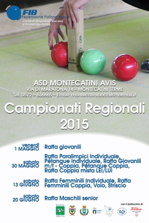 Campionati Regionali 2015 - manifesto generale-piccolo